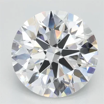 2.42ct D IF Rare Carat Ideal Cut Round Lab Grown Diamond