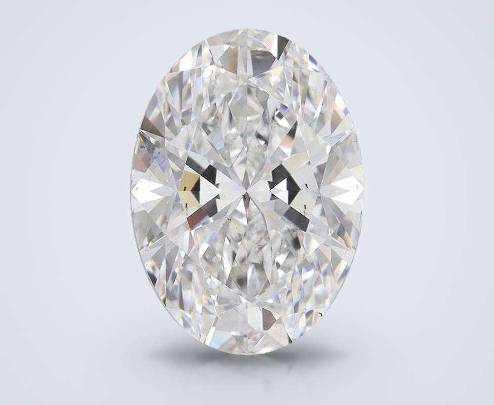 10.51ct F SI1 Rare Carat Ideal Cut Oval Lab Grown Diamond