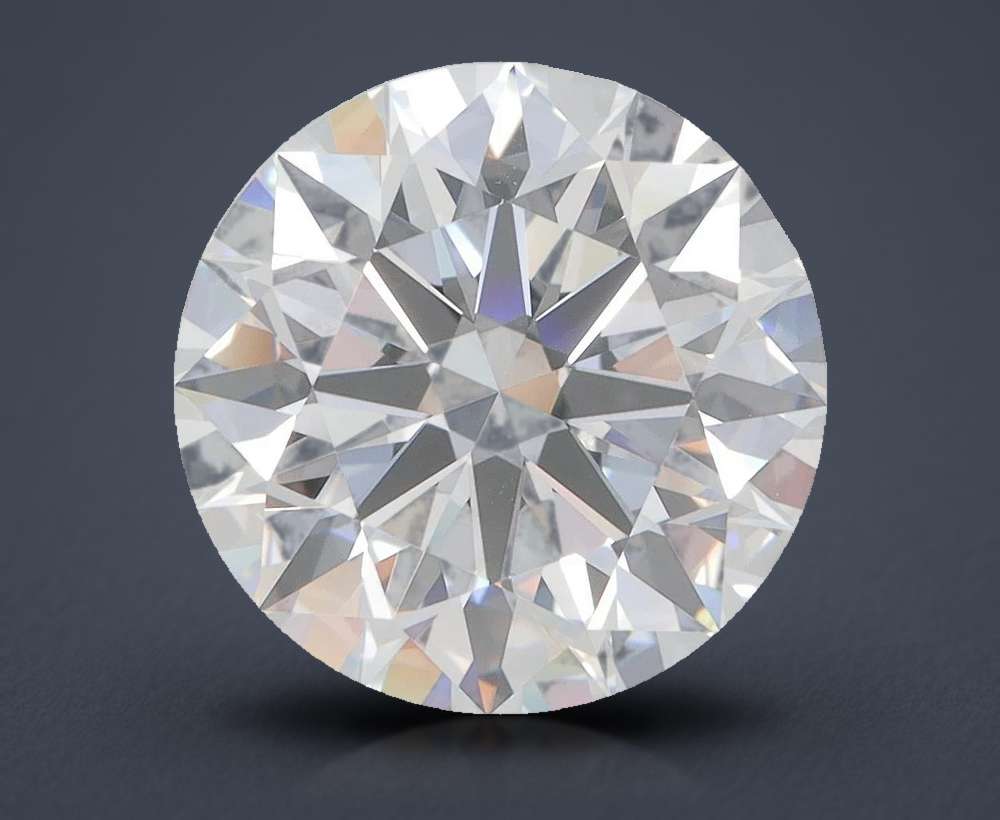 4.61ct D VVS1 Rare Carat Ideal Cut Round Lab Grown Diamond
