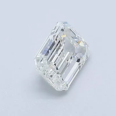 0.51ct G VVS2 Rare Carat Ideal Cut Emerald Diamond