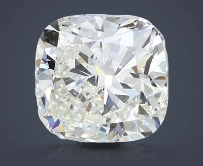 4.07ct K SI1 Very Good Cut Cushion Diamond