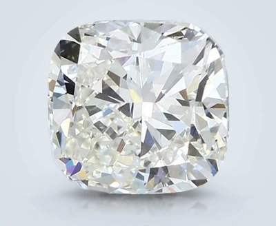 4.07ct K SI1 Very Good Cut Cushion Diamond