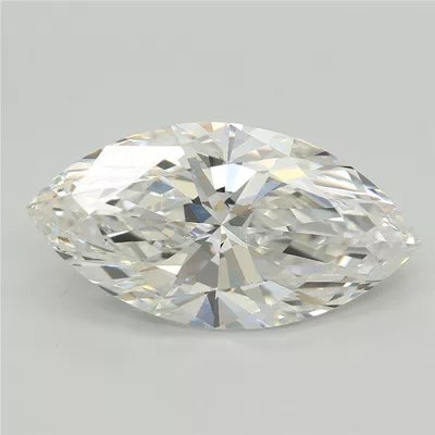 3.00ct D VS1 Rare Carat Ideal Cut Marquise Lab Grown Diamond