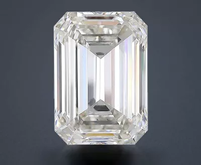 20.07ct H VVS2 Rare Carat Ideal Cut Emerald Lab Grown Diamond