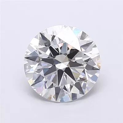 2.30ct E VVS2 Rare Carat Ideal Cut Round Lab Grown Diamond