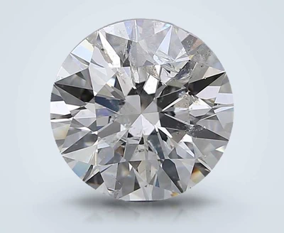 2.92ct G SI2 Rare Carat Ideal Cut Round Diamond