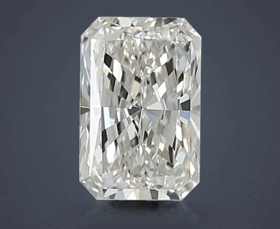 1.01ct F VVS2 Rare Carat Ideal Cut Radiant Lab Grown Diamond