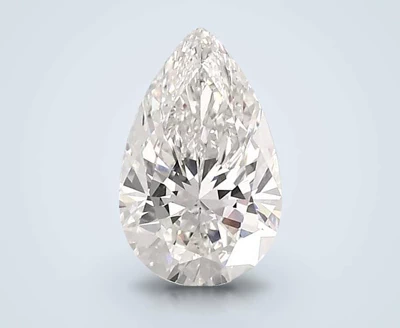 4.06ct E VS1 Rare Carat Ideal Cut Pear Lab Grown Diamond