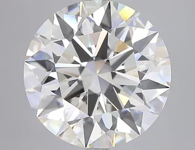 6.01ct I VS1 Rare Carat Ideal Cut Round Lab Grown Diamond