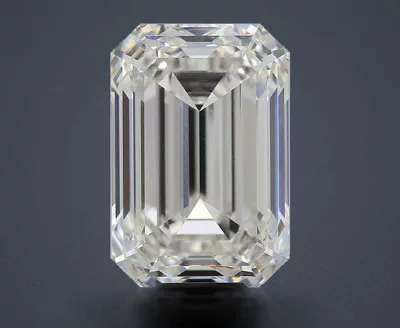 15.05ct G VVS2 Rare Carat Ideal Cut Emerald Lab Grown Diamond