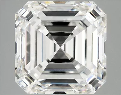 7.20ct E VVS2 Rare Carat Ideal Cut Asscher Lab Grown Diamond