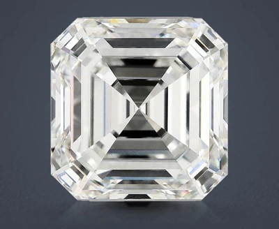 7.20ct E VVS2 Rare Carat Ideal Cut Asscher Lab Grown Diamond