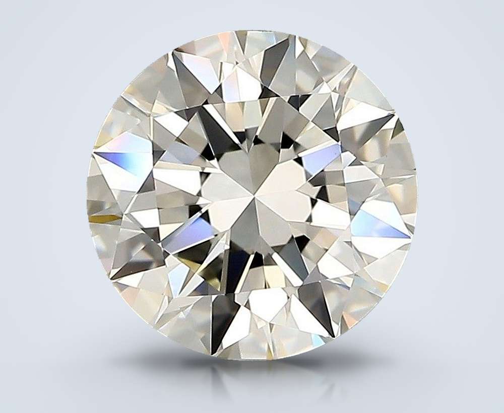 2.50ct K VVS2 Rare Carat Ideal Cut Round Diamond