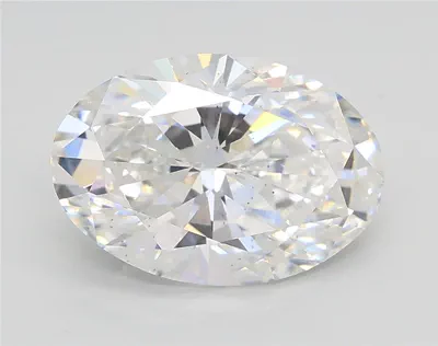 2.52ct E VS2 Rare Carat Ideal Cut Oval Lab Grown Diamond