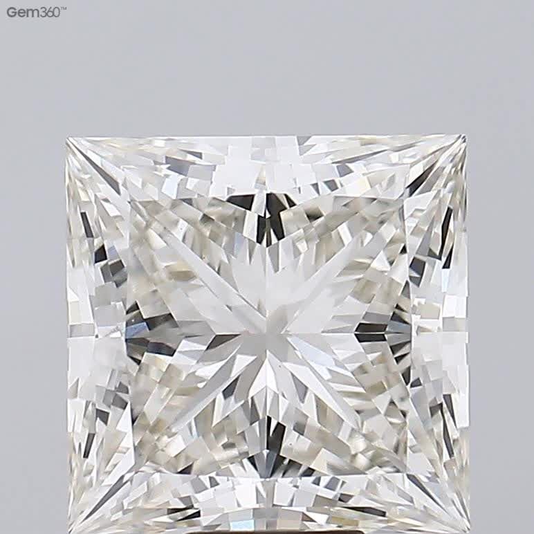 11.56ct J VS1 Rare Carat Ideal Cut Princess Lab Grown Diamond