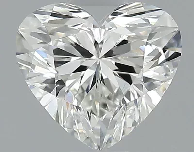 0.58ct I SI1 Rare Carat Ideal Cut Heart Diamond