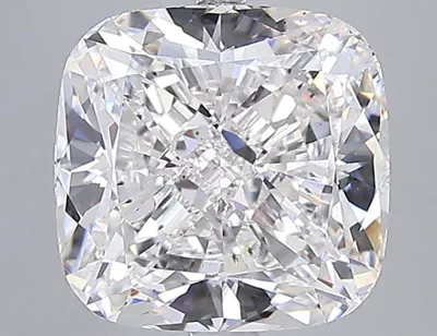 15.01ct F SI1 Rare Carat Ideal Cut Cushion Lab Grown Diamond