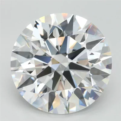 5.24ct D FL Rare Carat Ideal Cut Round Lab Grown Diamond