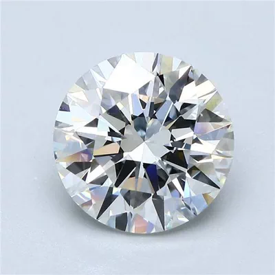 3.31ct H VS2 Rare Carat Ideal Cut Round Diamond