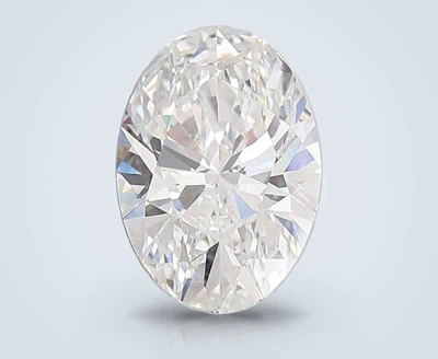 4.05ct E VS1 Rare Carat Ideal Cut Oval Lab Grown Diamond