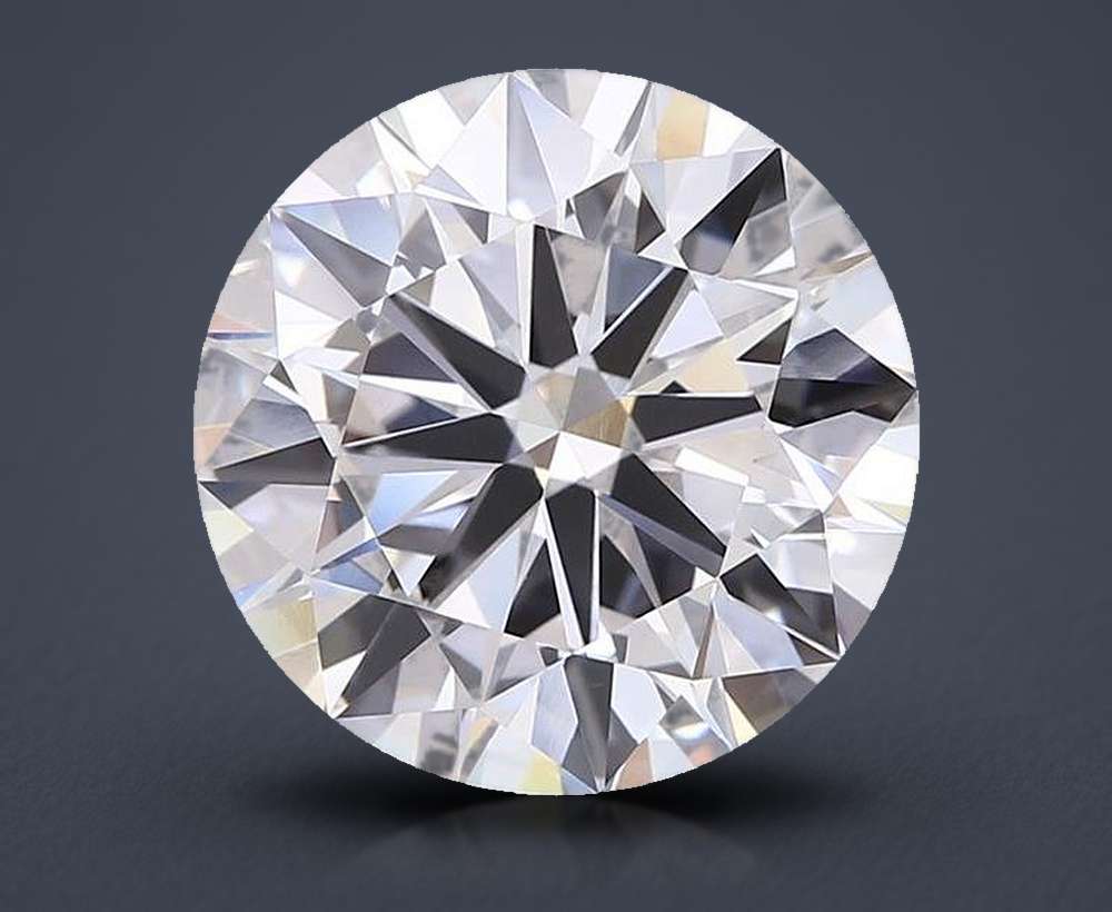 7.01ct G VVS2 Rare Carat Ideal Cut Round Lab Grown Diamond