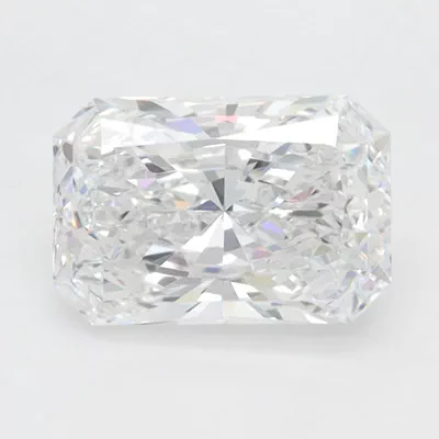 1.58ct D VVS1 Rare Carat Ideal Cut Radiant Lab Grown Diamond