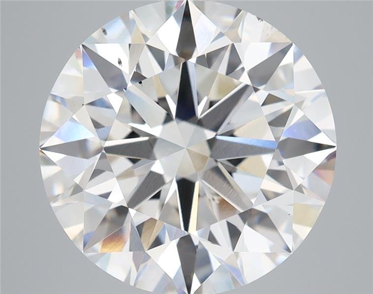 7.04ct G VS2 Rare Carat Ideal Cut Round Lab Grown Diamond