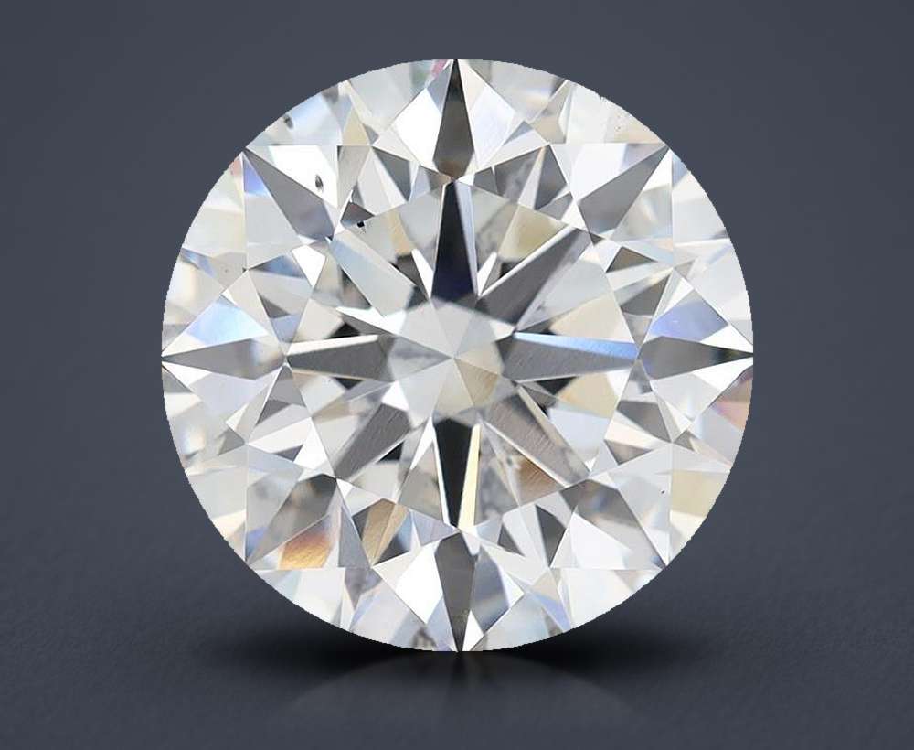 7.04ct G VS2 Rare Carat Ideal Cut Round Lab Grown Diamond
