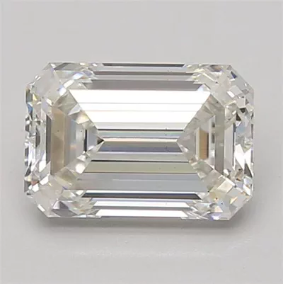 2.08ct F VS2 Rare Carat Ideal Cut Emerald Lab Grown Diamond