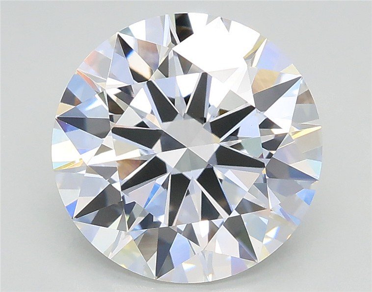 2.42ct D VVS2 Excellent Cut Round Lab Grown Diamond