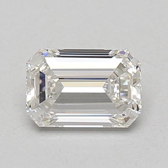 0.85ct E VVS2 Rare Carat Ideal Cut Emerald Lab Grown Diamond