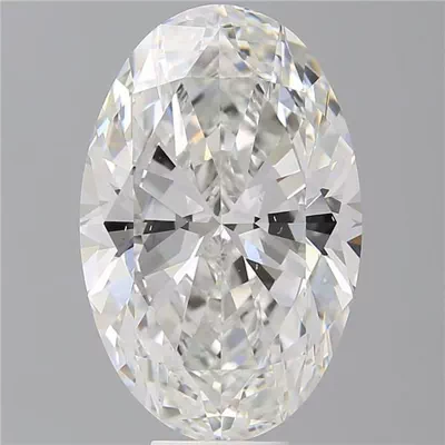 10.54ct F VS2 Rare Carat Ideal Cut Oval Lab Grown Diamond