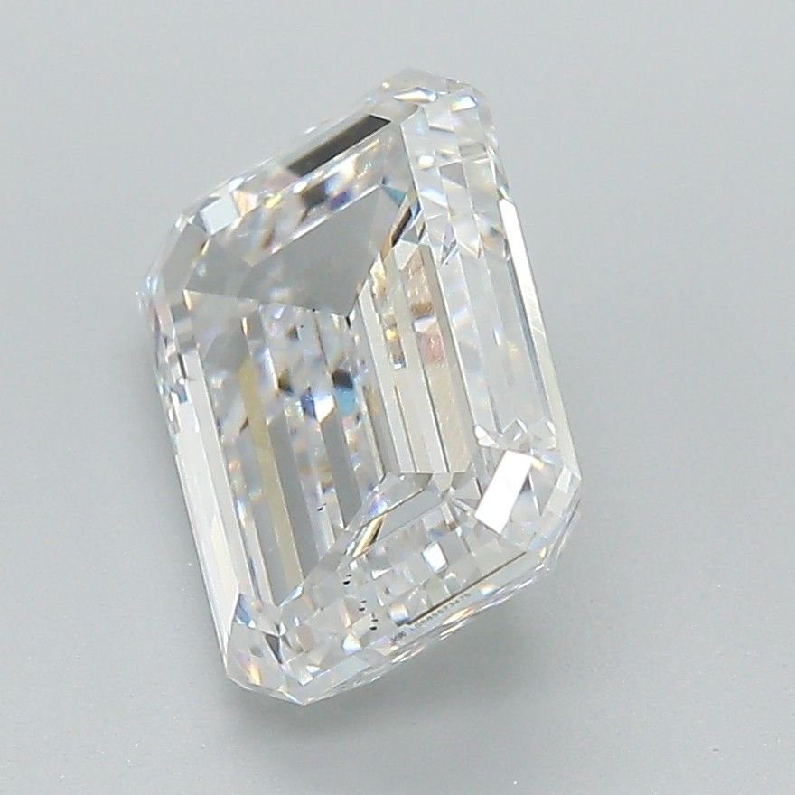 3.02ct D VS2 Very Good Cut Emerald Lab Grown Diamond