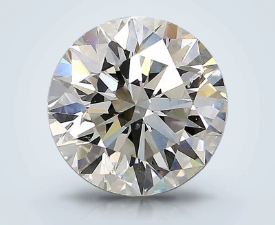 4.01ct I SI1 Rare Carat Ideal Cut Round Diamond