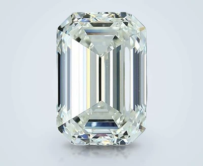 4.50ct J VS1 Rare Carat Ideal Cut Emerald Diamond