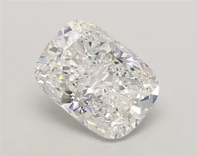 2.02ct F VVS2 Rare Carat Ideal Cut Cushion Lab Grown Diamond