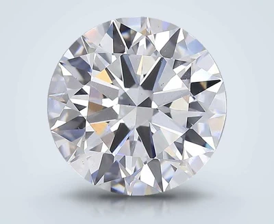 8.03ct F VS2 Excellent Cut Round Lab Grown Diamond