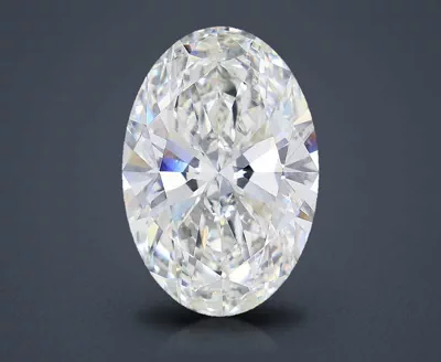 12.08ct F VVS2 Rare Carat Ideal Cut Oval Lab Grown Diamond
