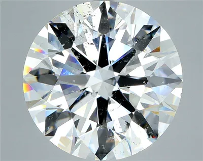 10.28ct I SI2 Rare Carat Ideal Cut Round Diamond