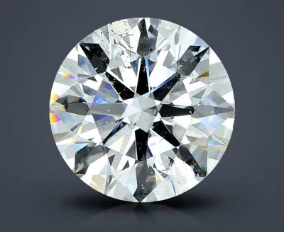 10.28ct I SI2 Rare Carat Ideal Cut Round Diamond