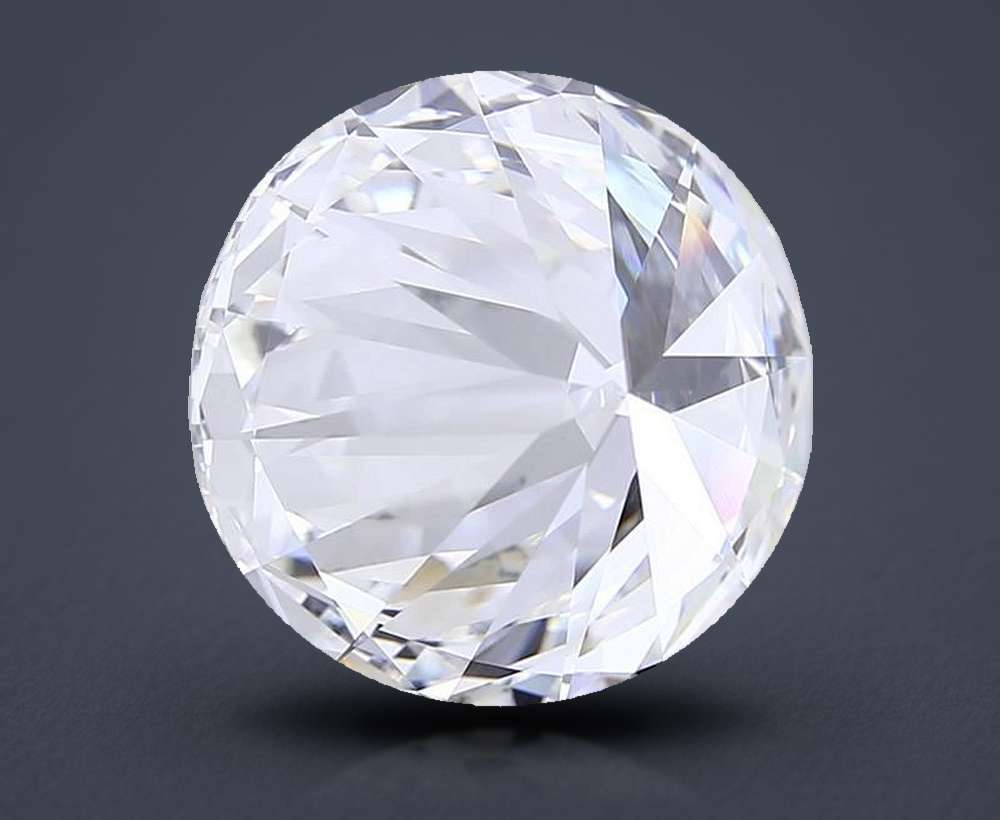 10.03ct F VVS2 Excellent Cut Round Lab Grown Diamond