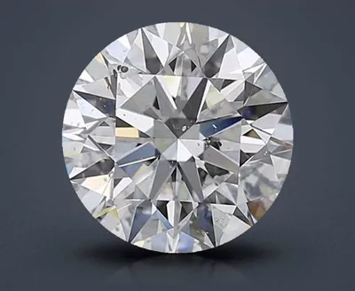 3.70ct D SI2 Rare Carat Ideal Cut Round Diamond