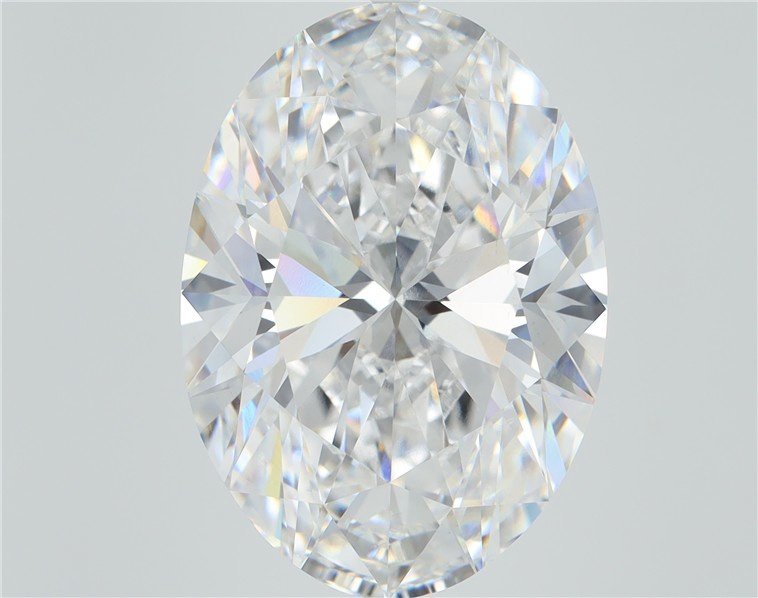 14.31ct D VS1 Rare Carat Ideal Cut Oval Lab Grown Diamond