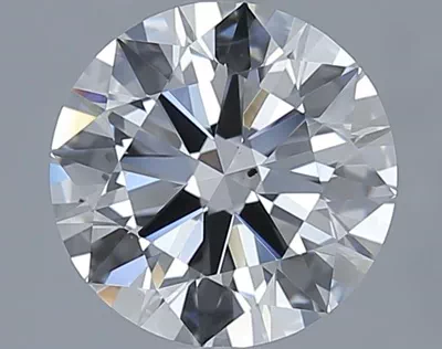 2.07ct G SI1 Rare Carat Ideal Cut Round Diamond