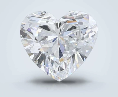 1.05ct D VVS1 Rare Carat Ideal Cut Heart Lab Grown Diamond