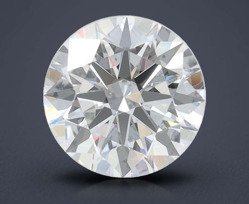 1.54ct D FL Rare Carat Ideal Cut Round Lab Grown Diamond