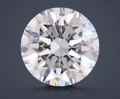 3.05ct H VVS2 Excellent Cut Round Lab Grown Diamond