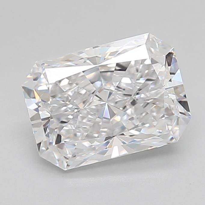 2.04ct D VVS2 Rare Carat Ideal Cut Radiant Lab Grown Diamond