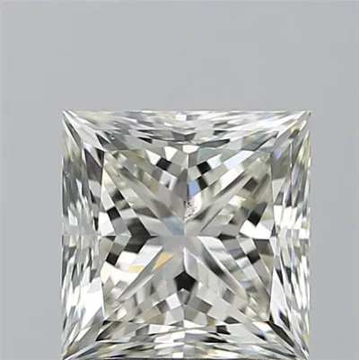 2.23ct K VS2 Rare Carat Ideal Cut Princess Diamond