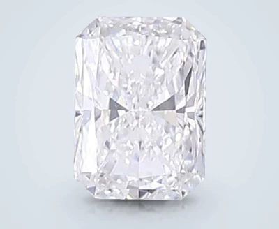 3.00ct E VS2 Rare Carat Ideal Cut Radiant Lab Grown Diamond